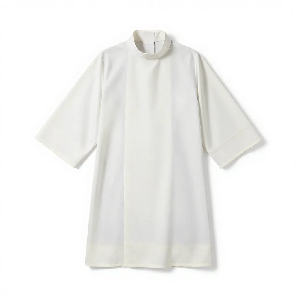 Surplice isolated on a white background