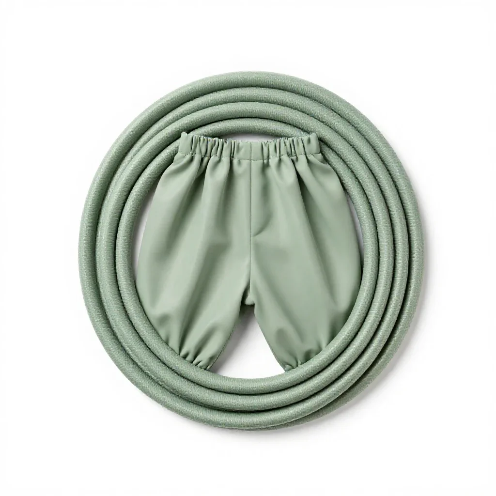 Trunk hose isolated on a white background
