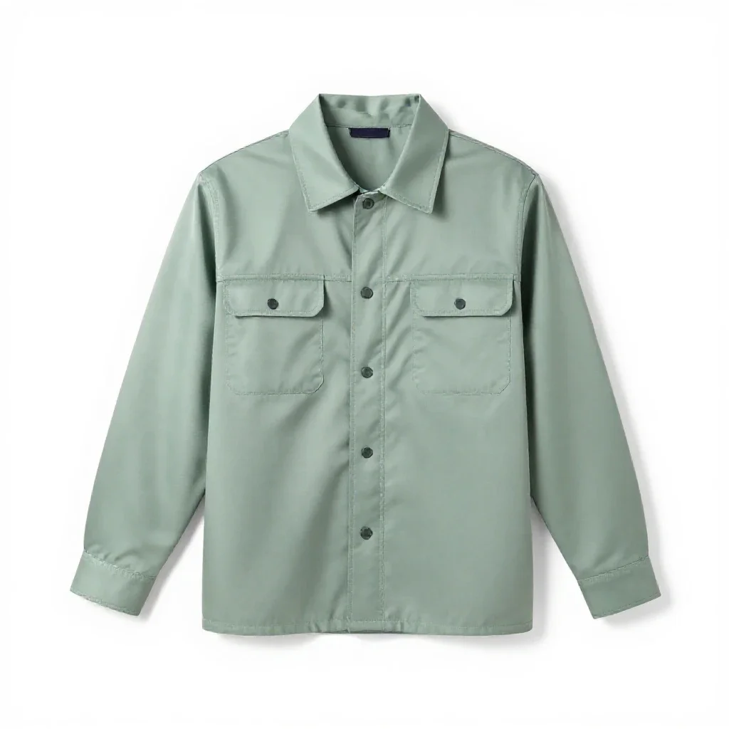 Work-shirt isolated on a white background