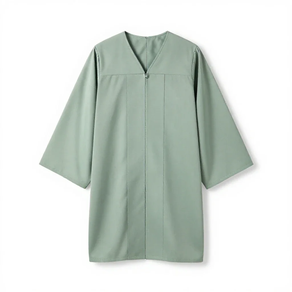 Academic costume isolated on a white background