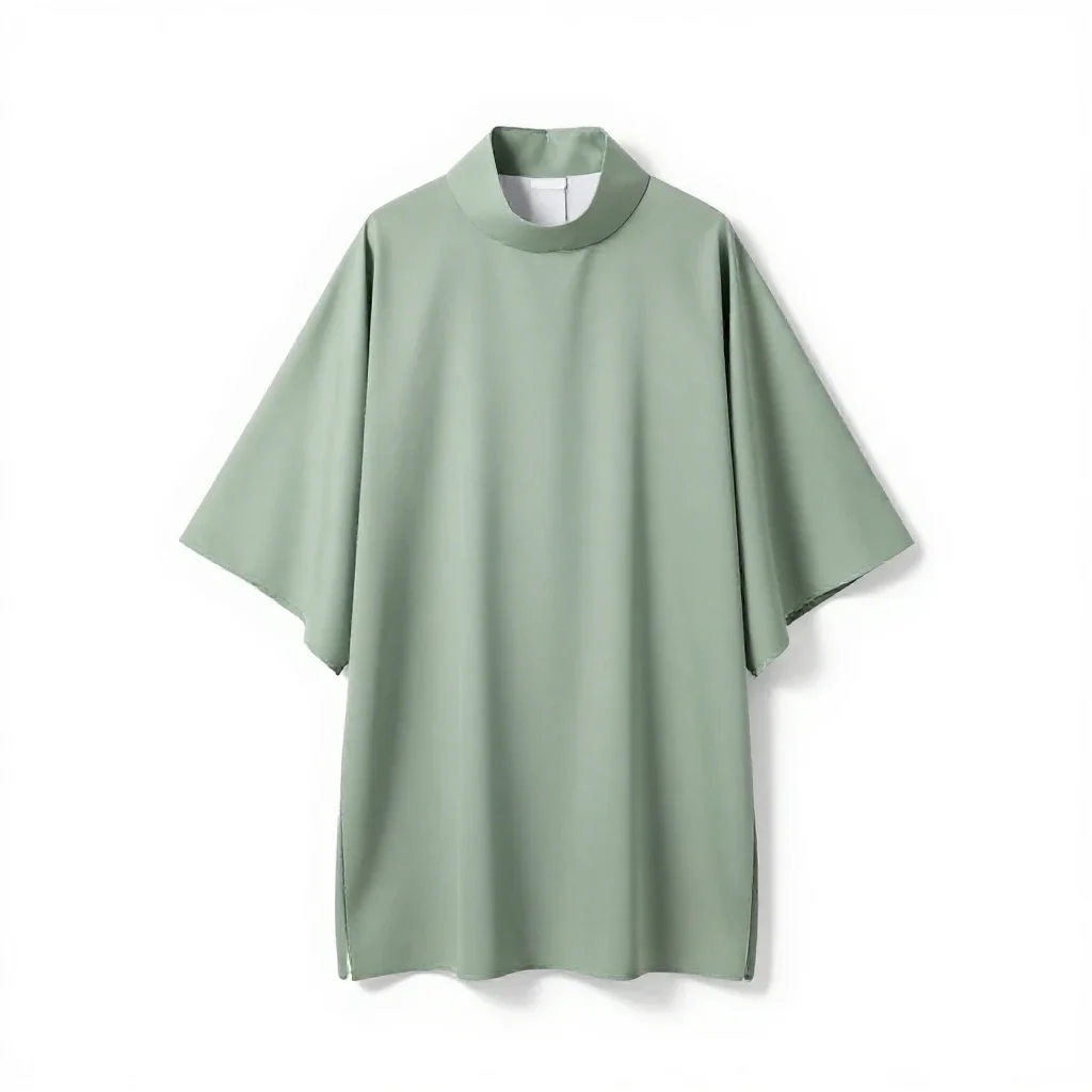 Ecclesiastical attire isolated on a white background