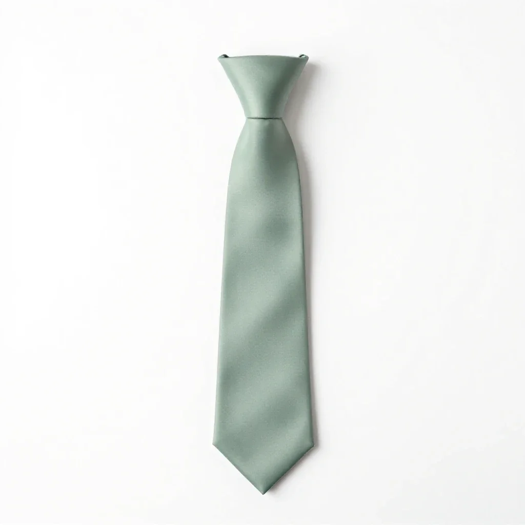 Old school tie isolated on a white background