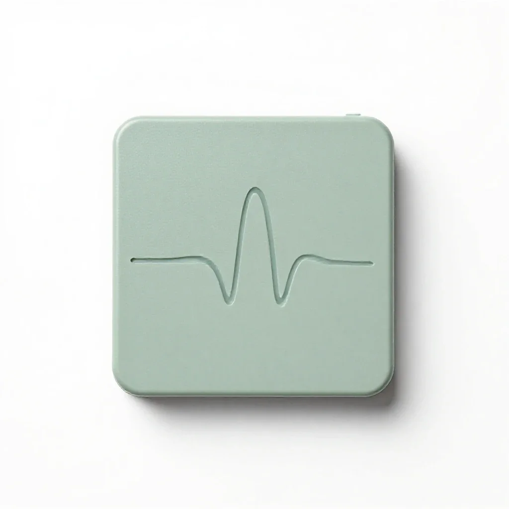 Ballistocardiograph isolated on a white background