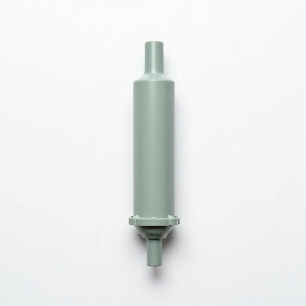 Boron counter tube isolated on a white background