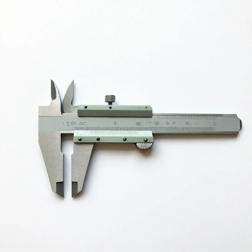 Caliper isolated on a white background