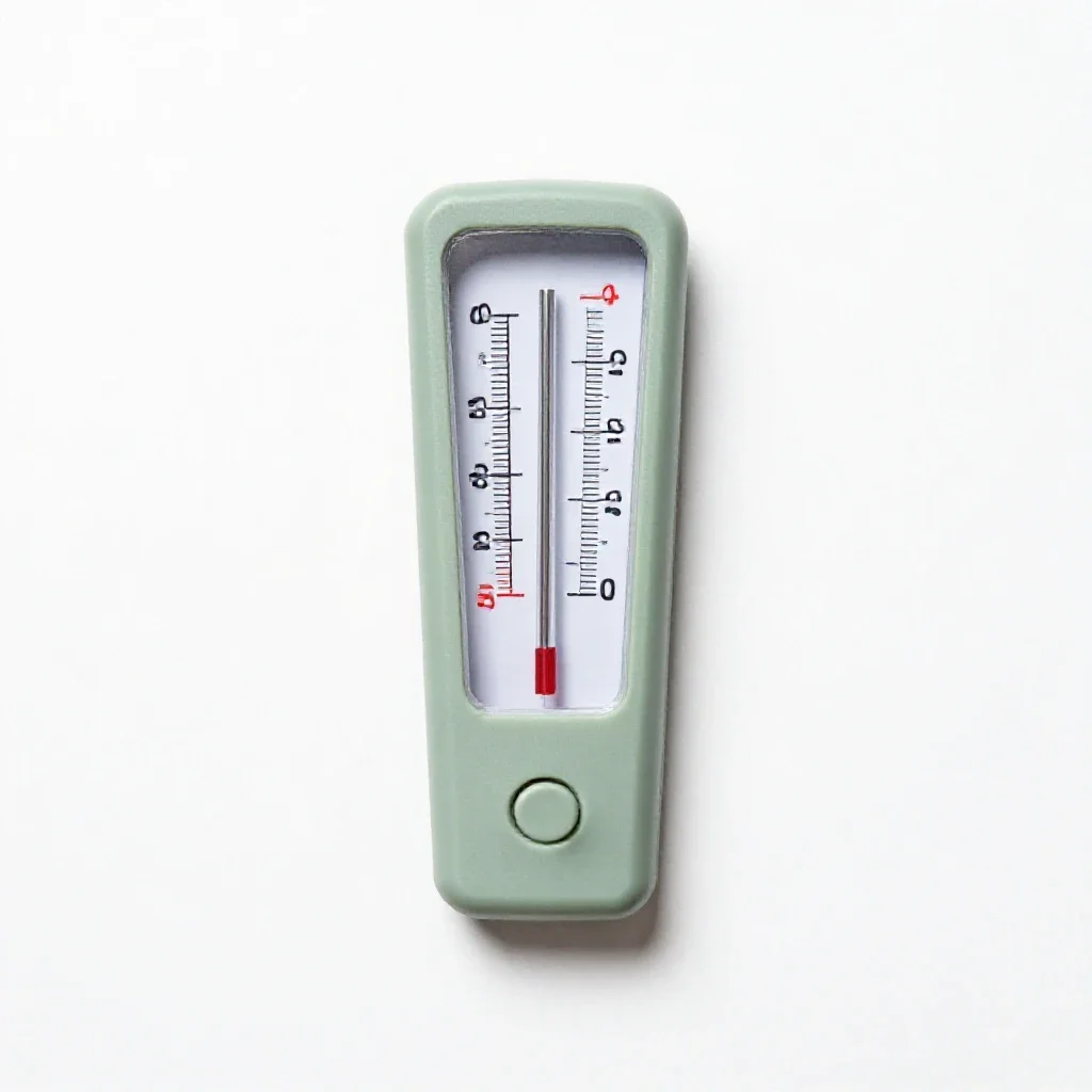 Candy thermometer isolated on a white background