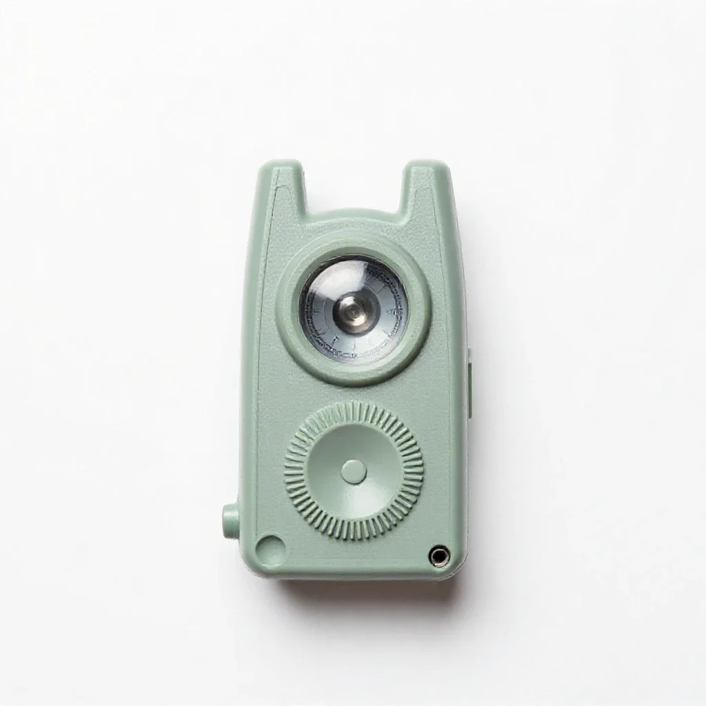 Declinometer isolated on a white background