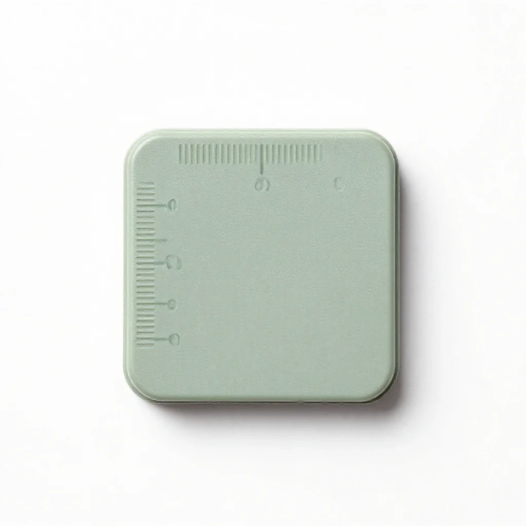 Depth gauge isolated on a white background