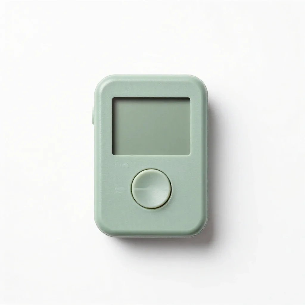 Dosemeter isolated on a white background