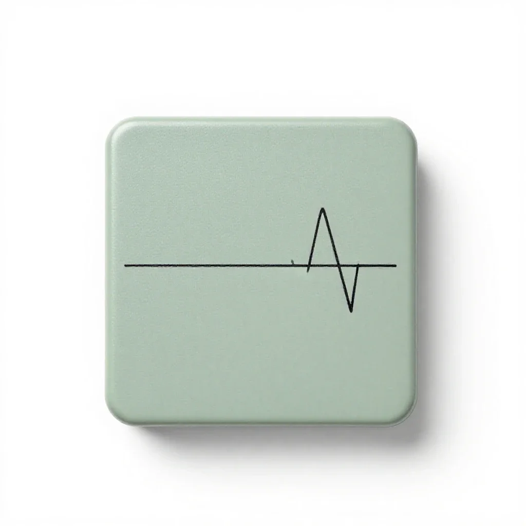 Electromyograph isolated on a white background