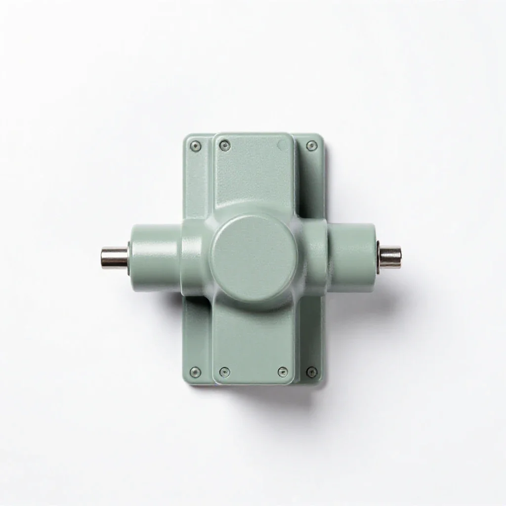 Electron accelerator isolated on a white background