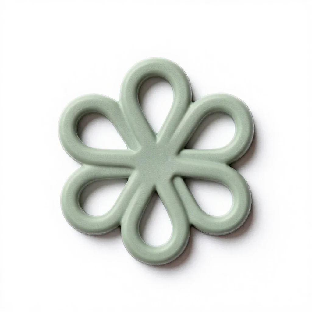 Cinquefoil isolated on a white background