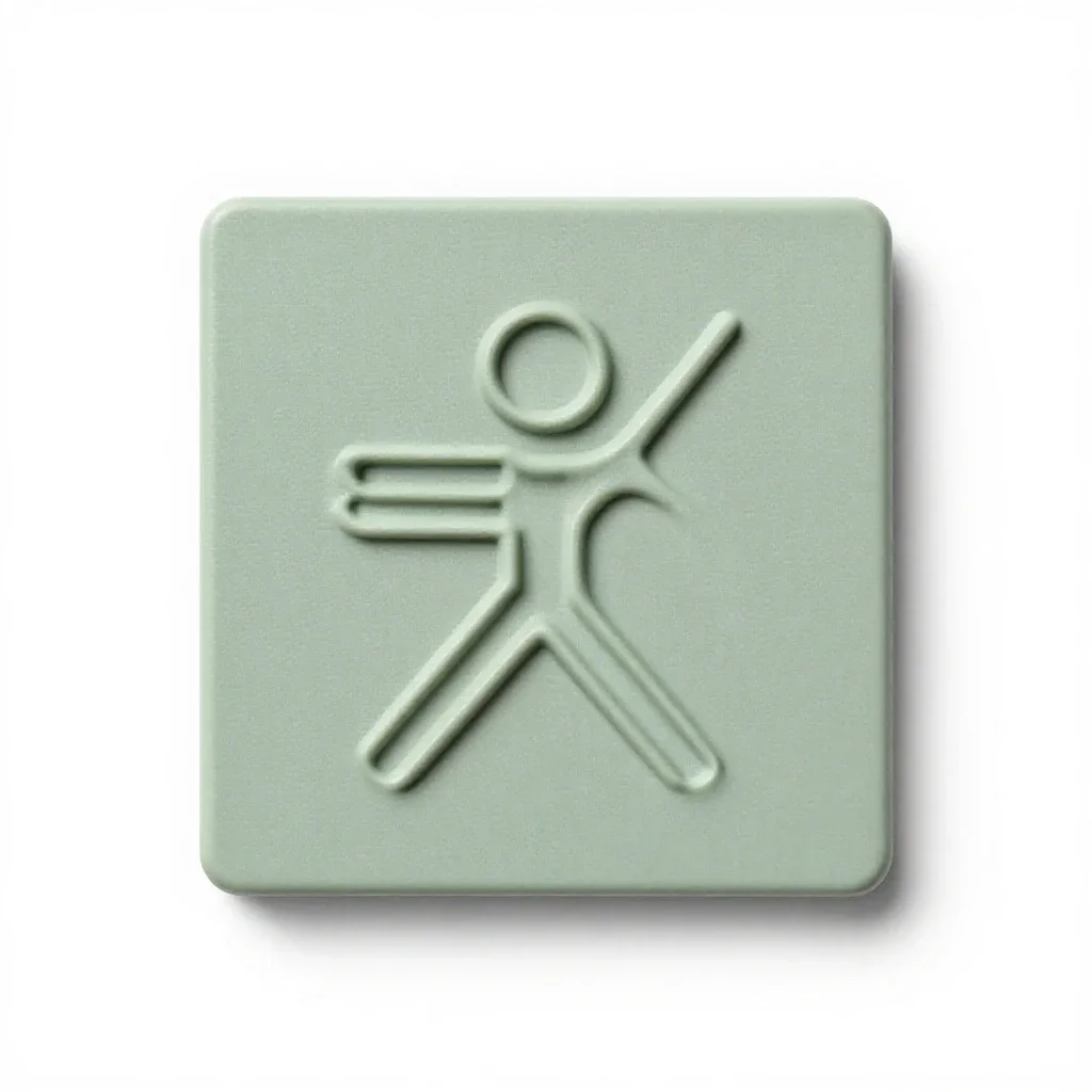 Glyph isolated on a white background