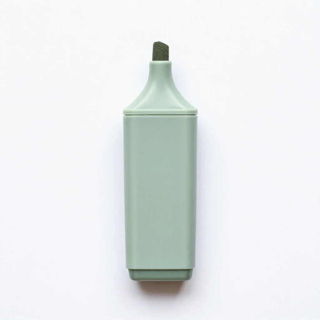 Highlighter isolated on a white background