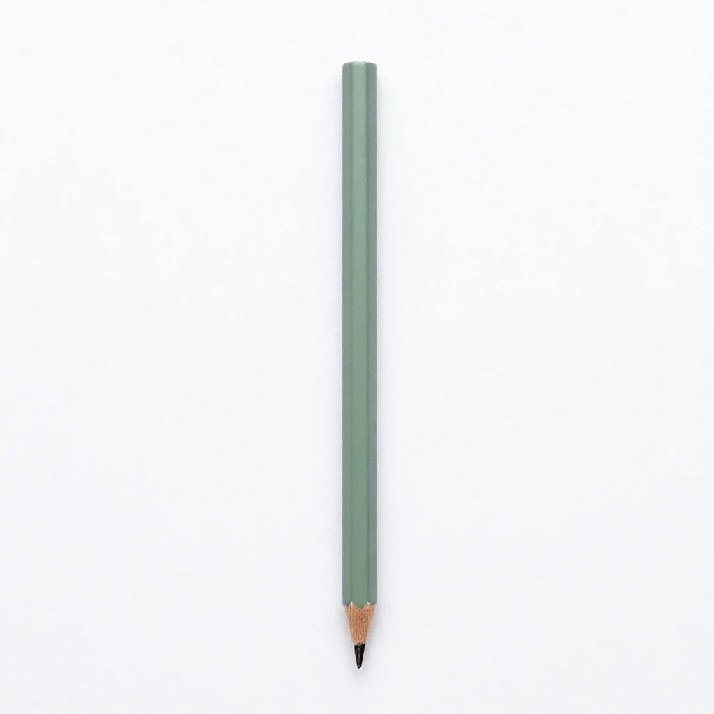 Slate pencil isolated on a white background