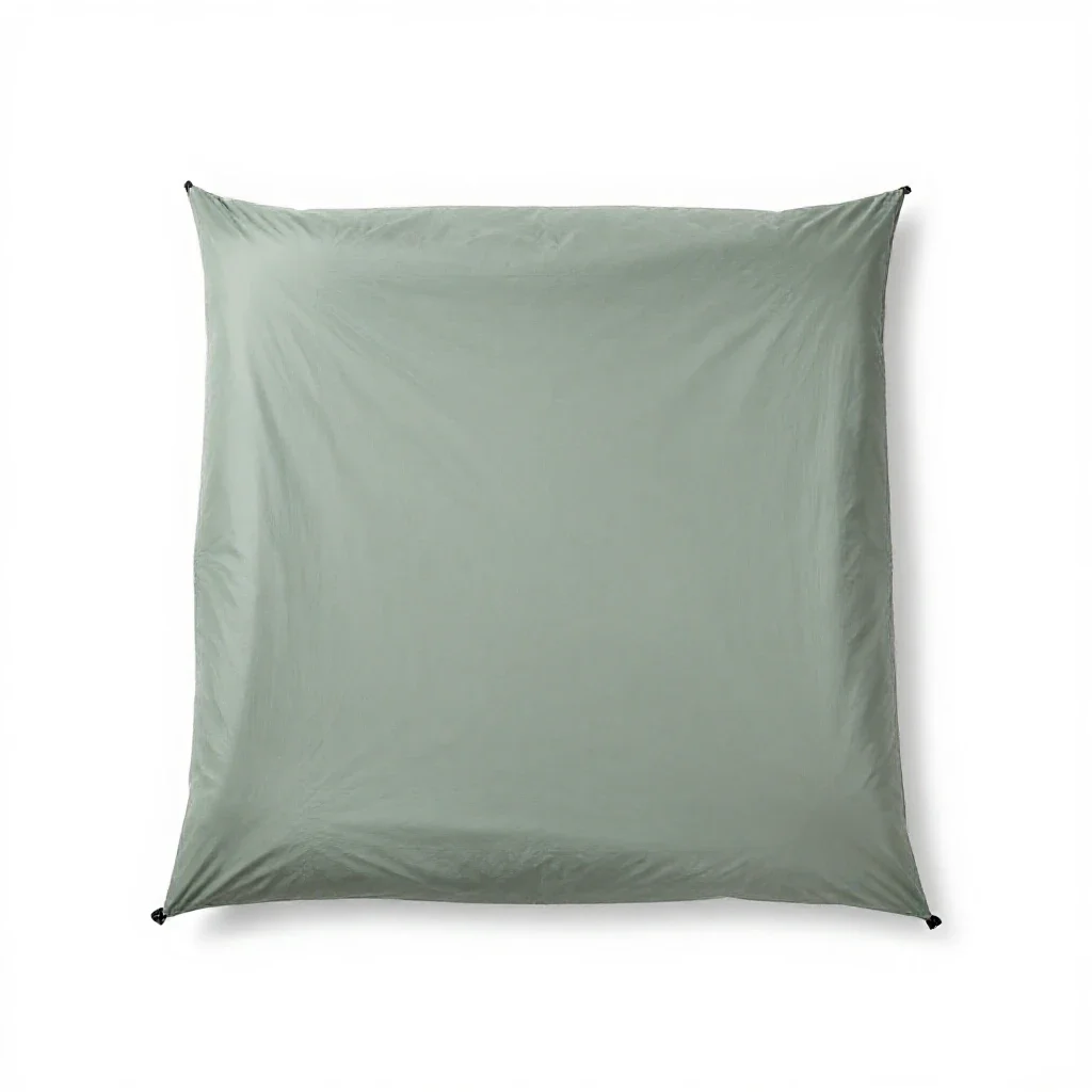Two-man tent isolated on a white background