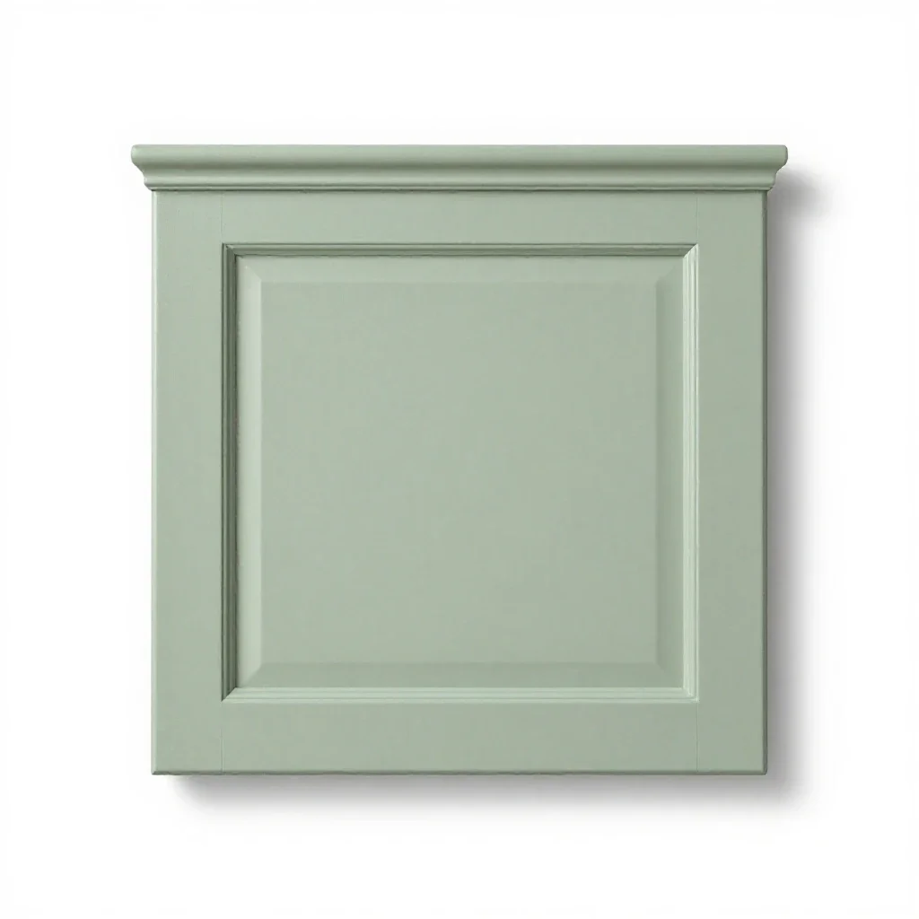 Wainscoting isolated on a white background