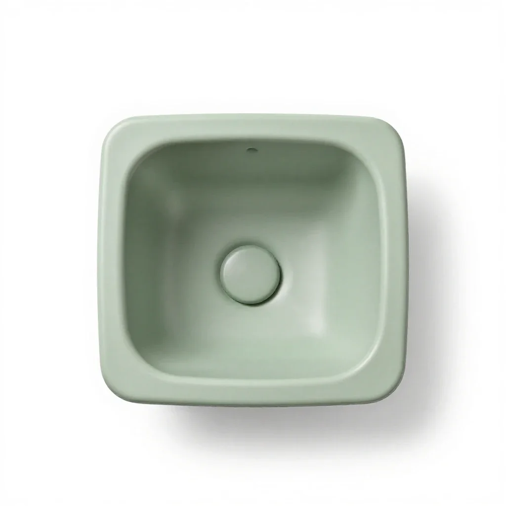 Washroom isolated on a white background