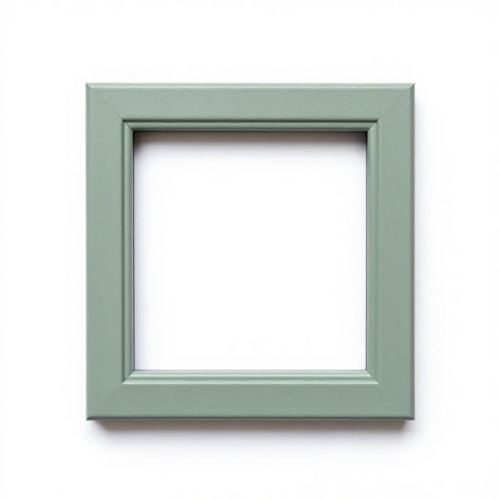 Window frame isolated on a white background