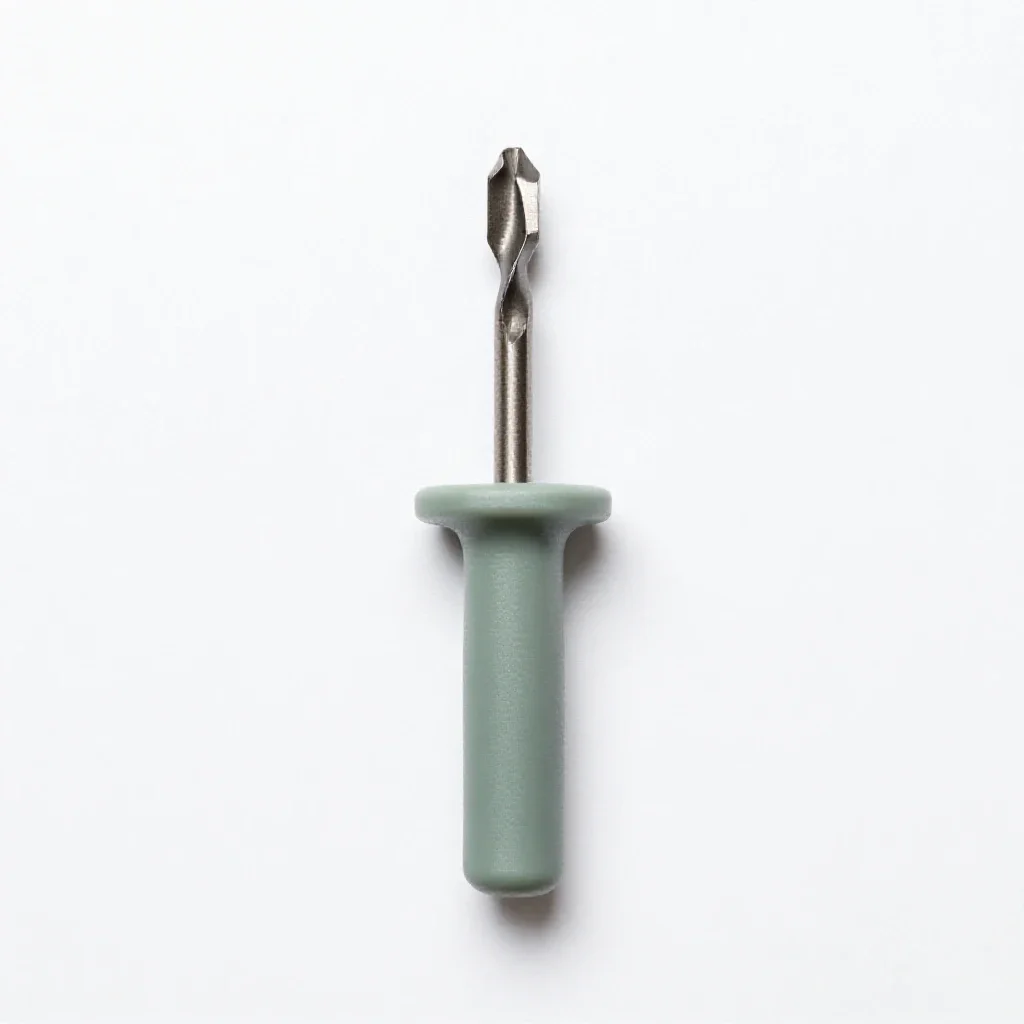 Brace and bit isolated on a white background