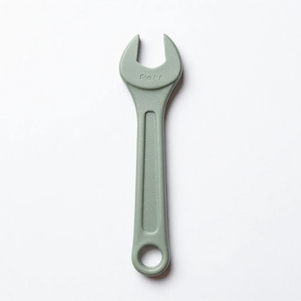 Bulldog wrench isolated on a white background