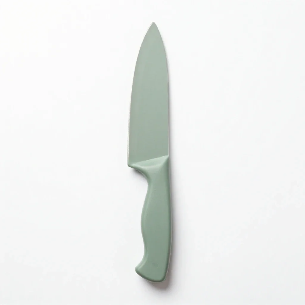 Butcher knife isolated on a white background