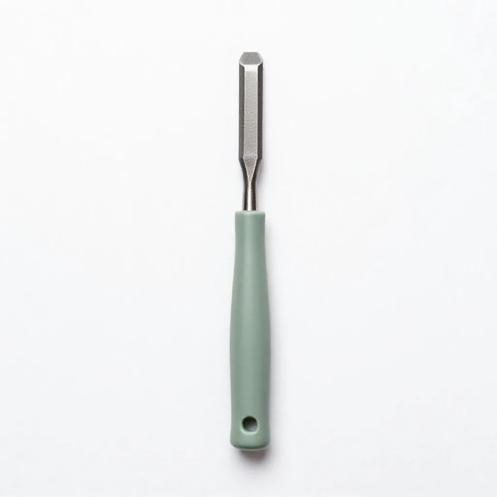 Cold chisel isolated on a white background