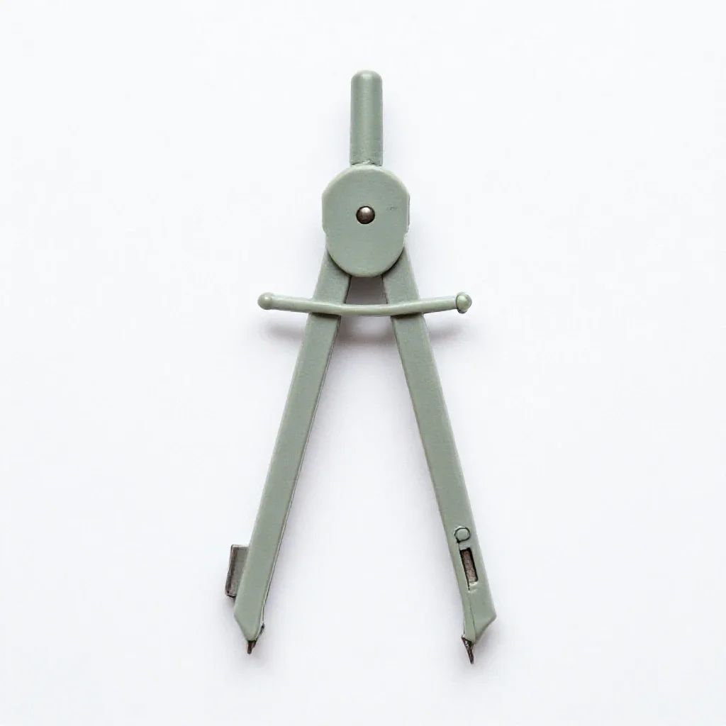 Compass saw isolated on a white background