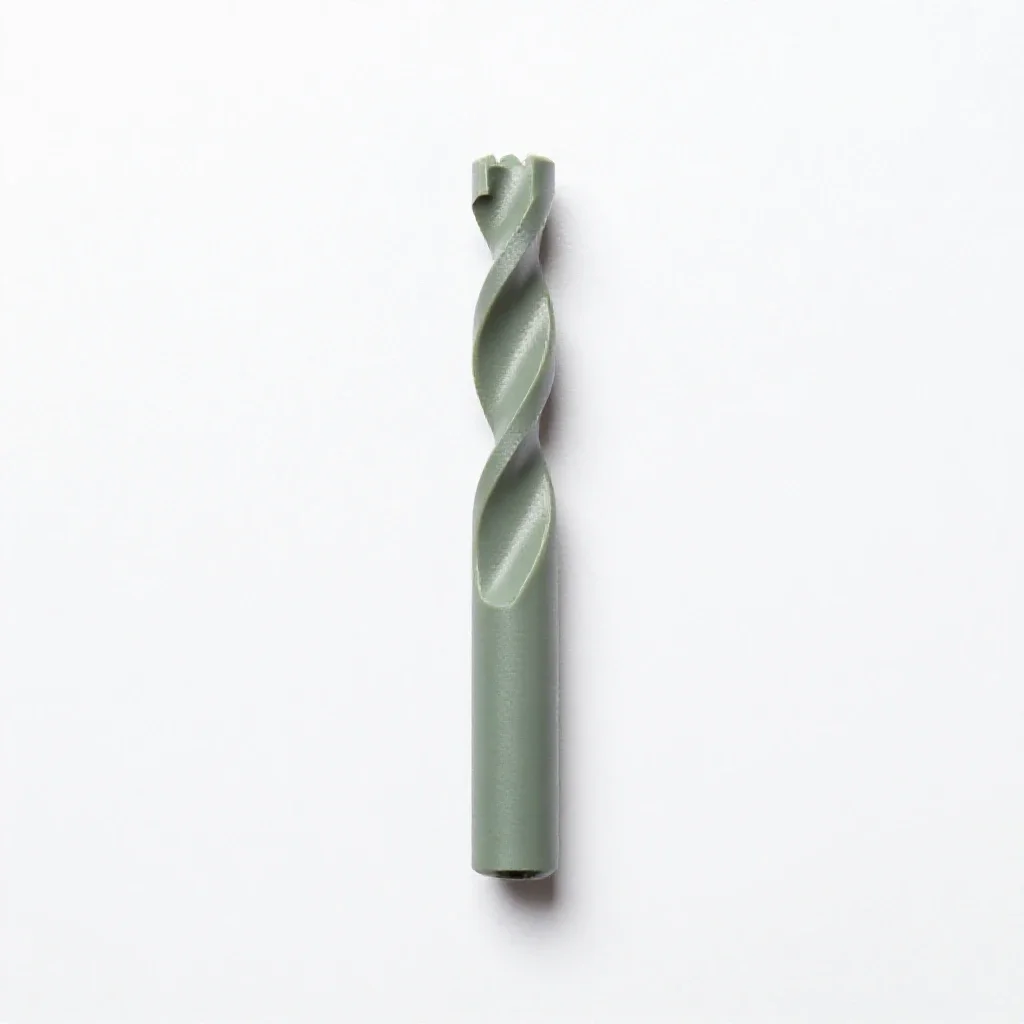 Core bit isolated on a white background