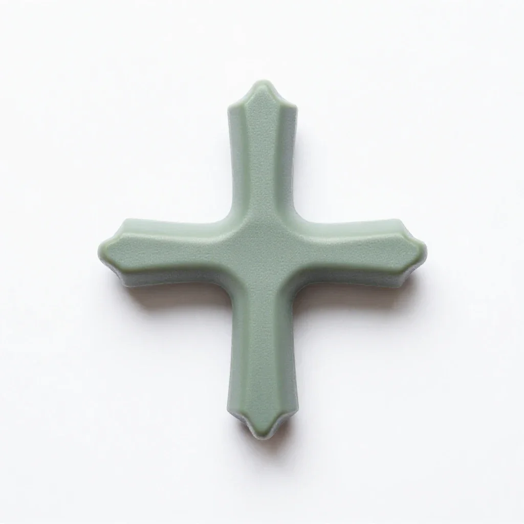 Cross bit isolated on a white background