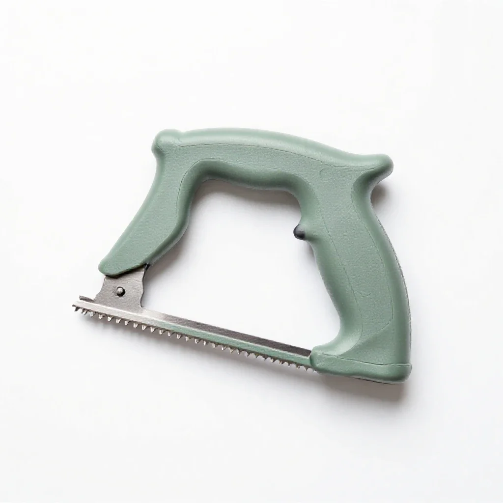 Crosscut saw isolated on a white background