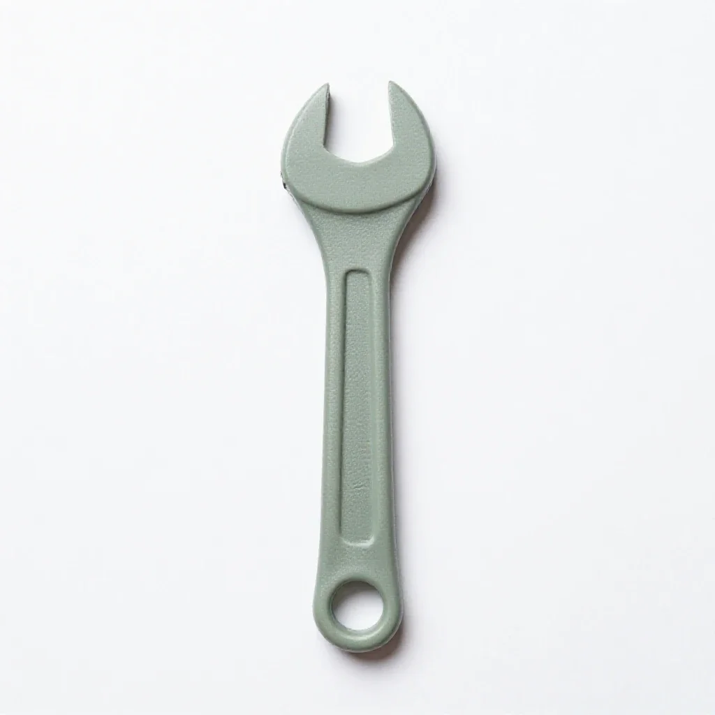 Dog wrench isolated on a white background