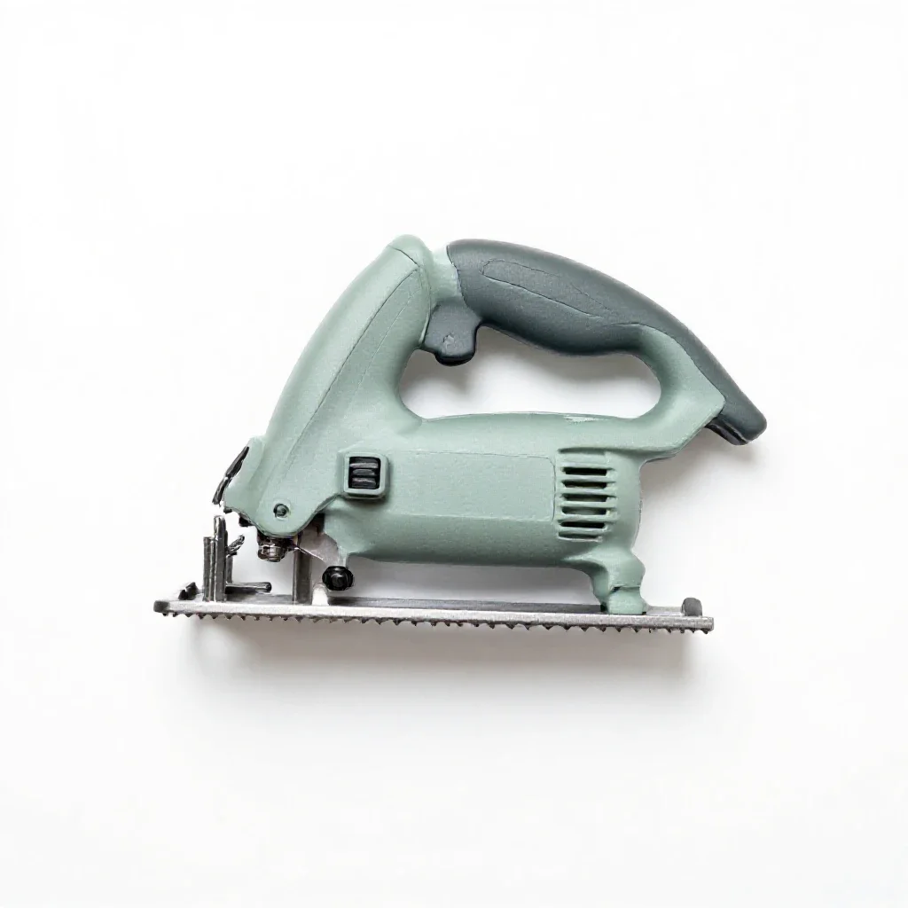 Gangsaw isolated on a white background