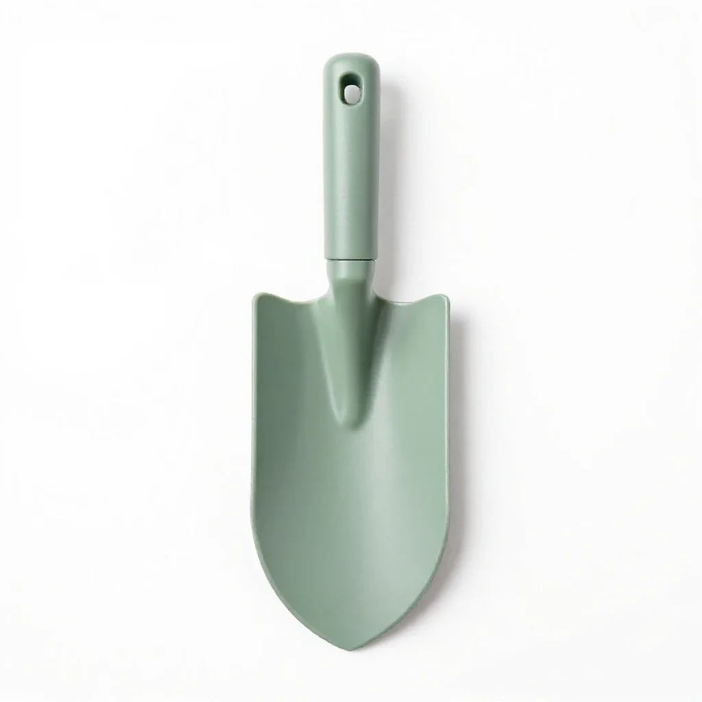 Garden spade isolated on a white background