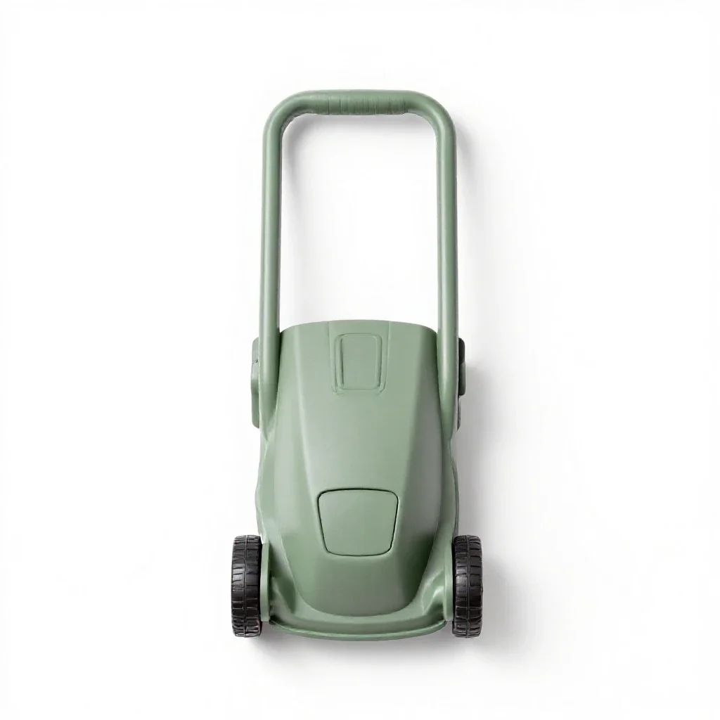 Hand mower isolated on a white background