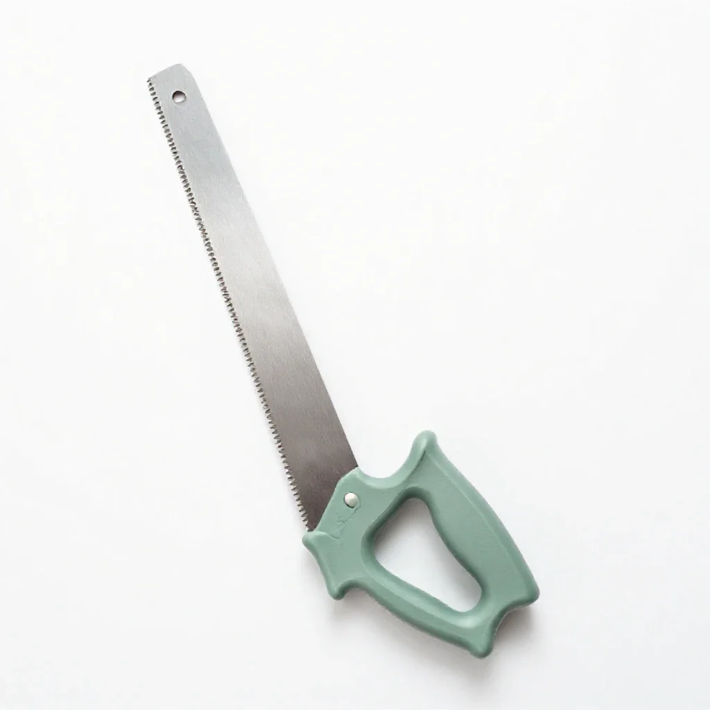 Handsaw isolated on a white background