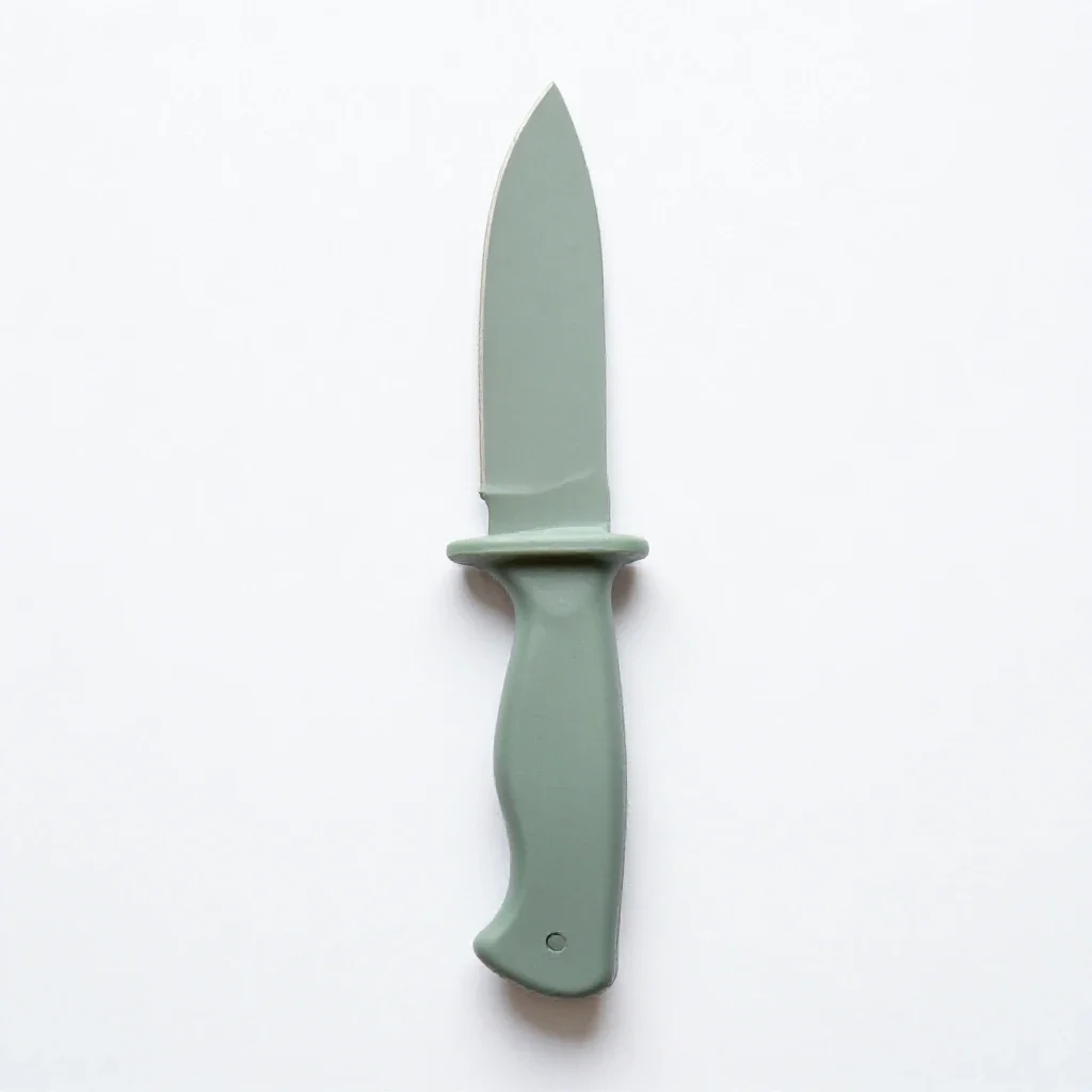 Hunting knife isolated on a white background
