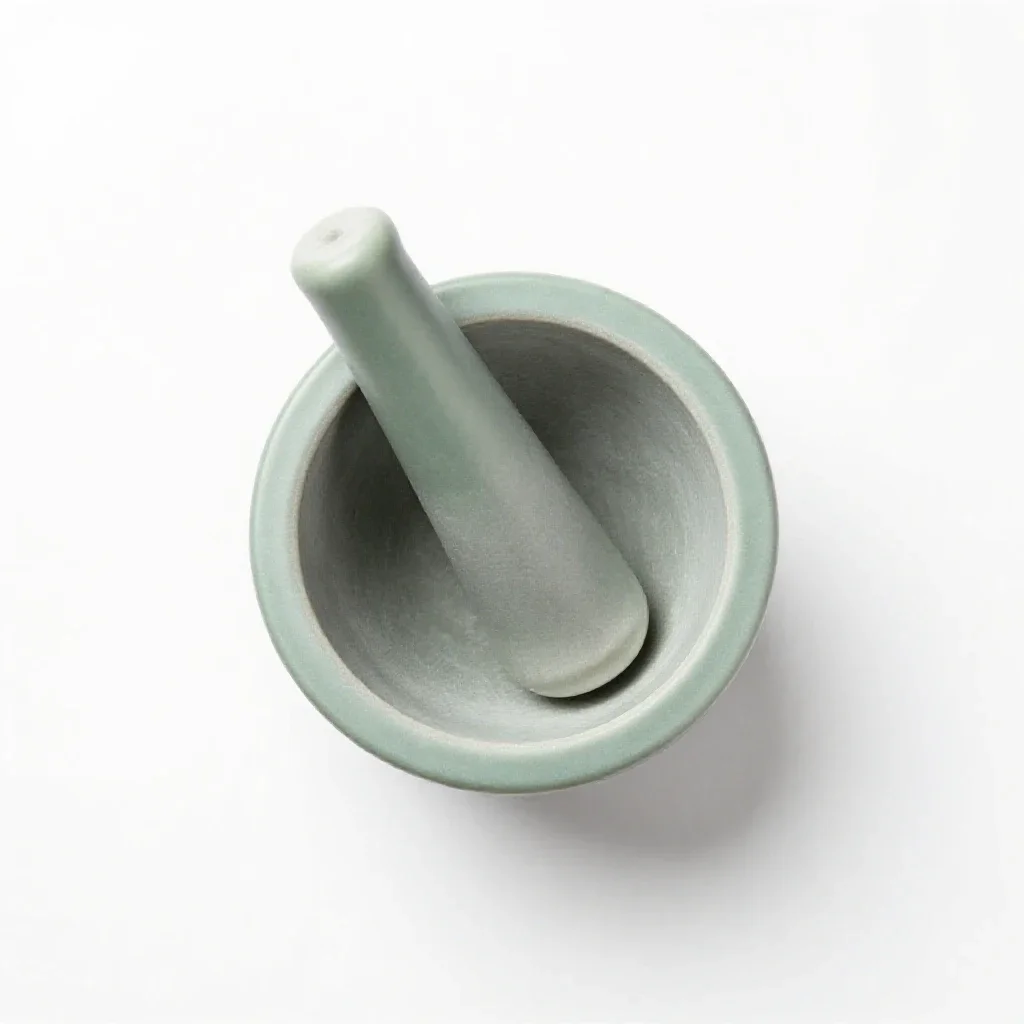 Pestle isolated on a white background