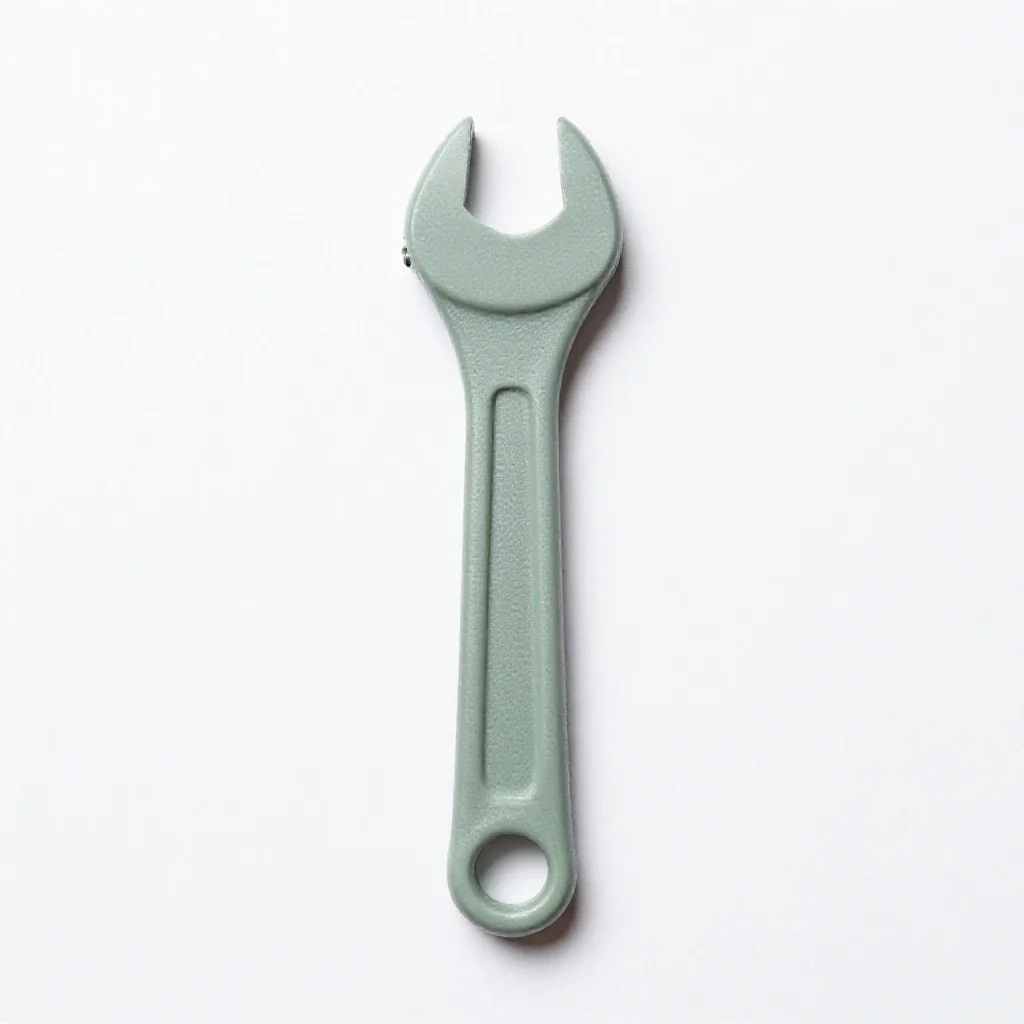 Pin wrench isolated on a white background