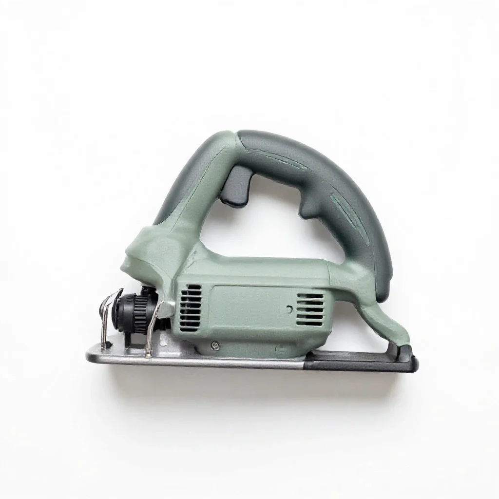 Power saw isolated on a white background
