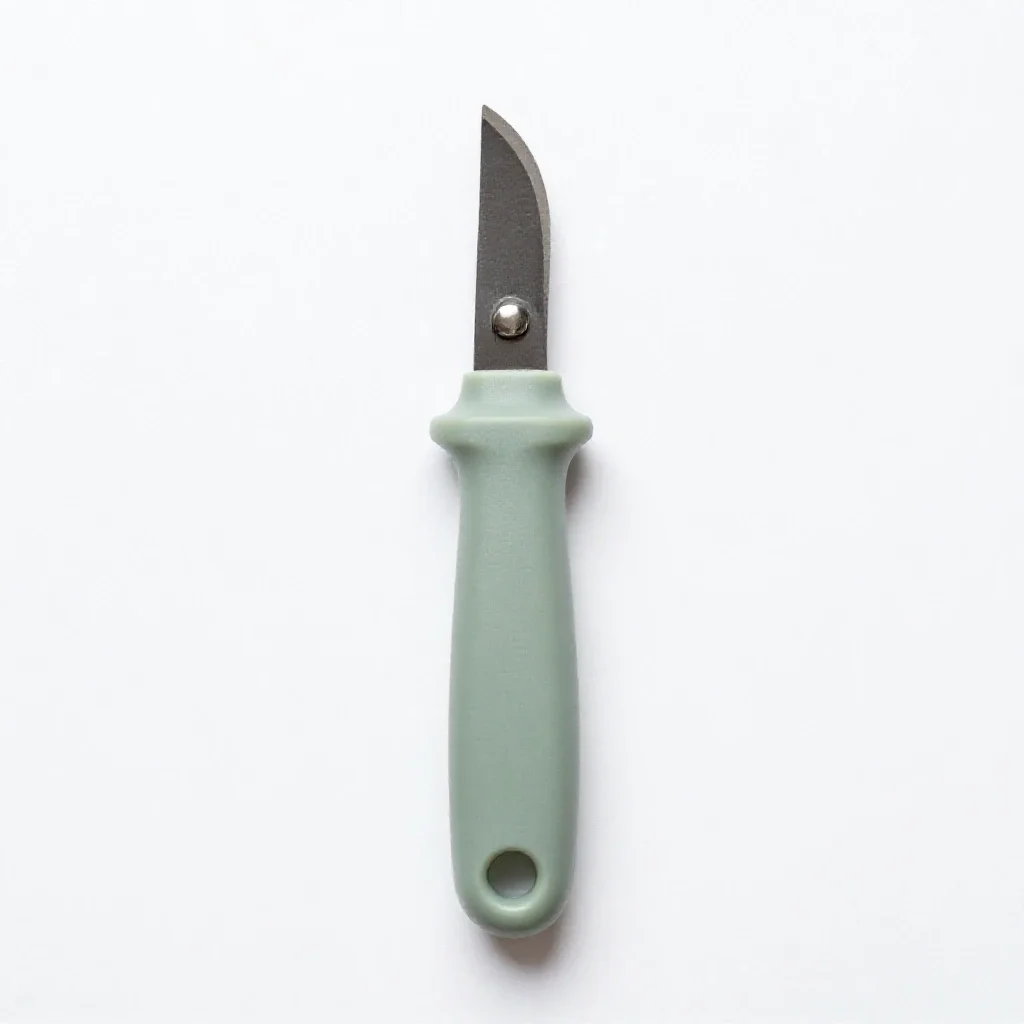Pruning knife isolated on a white background
