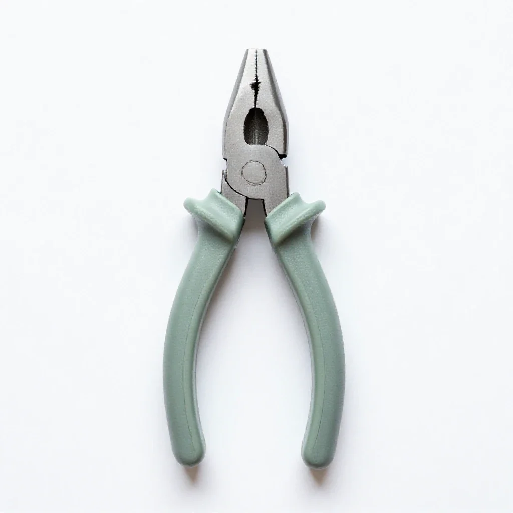 Punch pliers isolated on a white background
