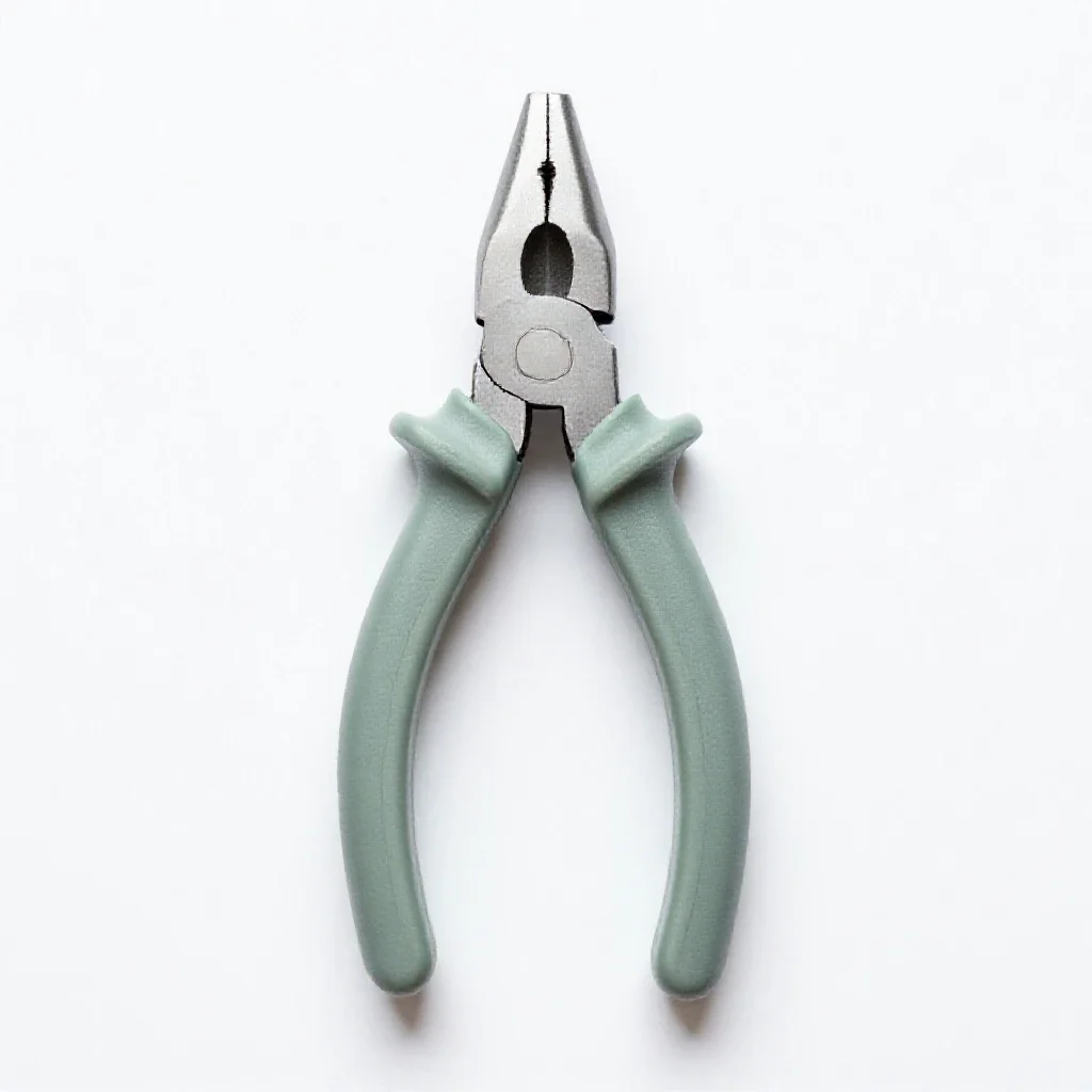 Rib joint pliers isolated on a white background