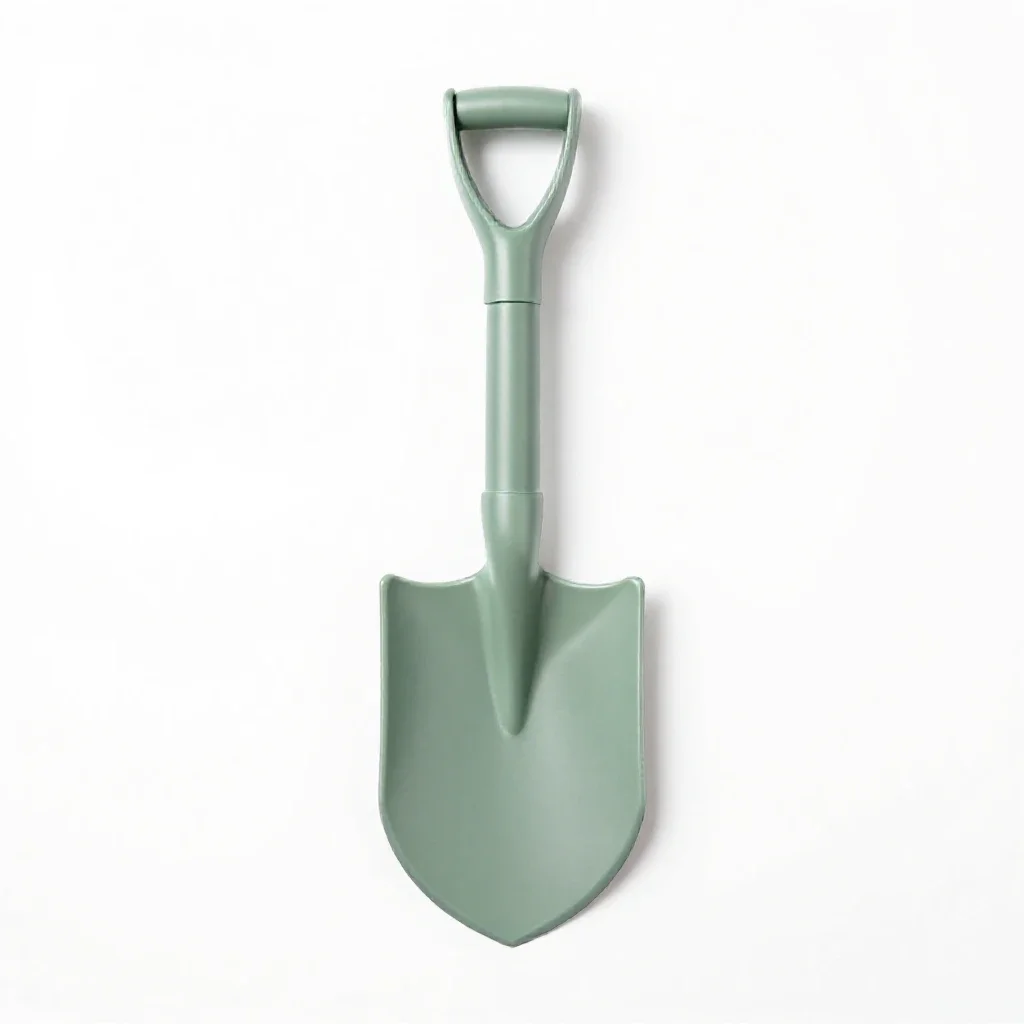 Spade isolated on a white background