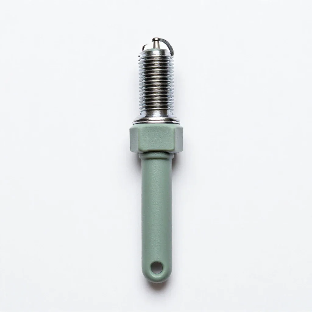 Sparkplug wrench isolated on a white background