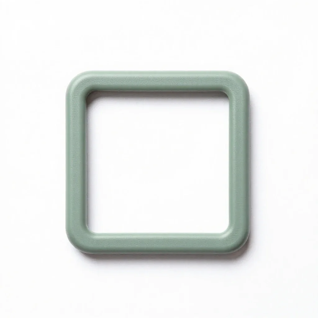 Square isolated on a white background