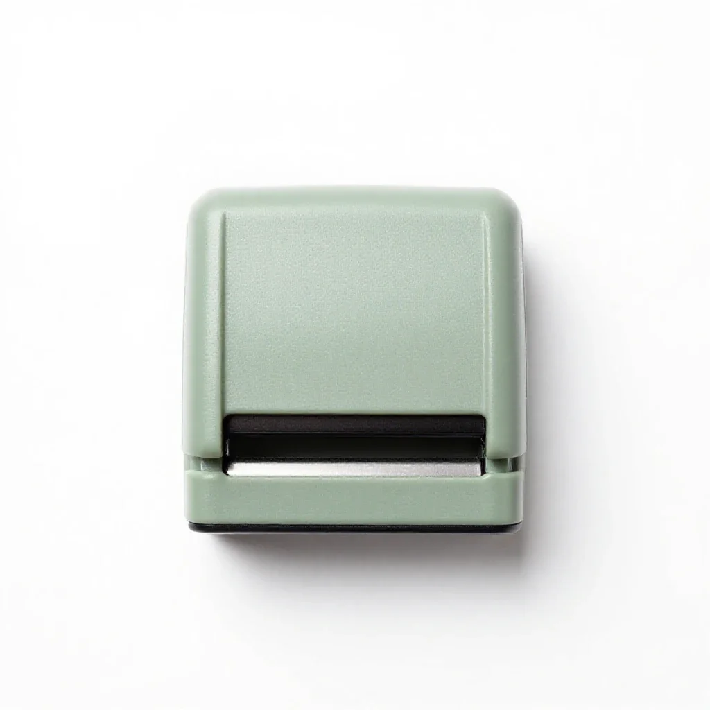 Stamping machine isolated on a white background