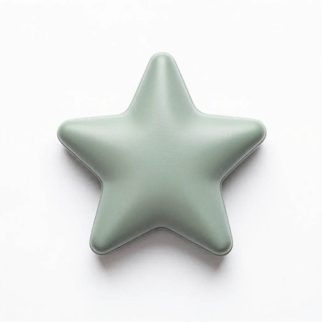 Star drill isolated on a white background