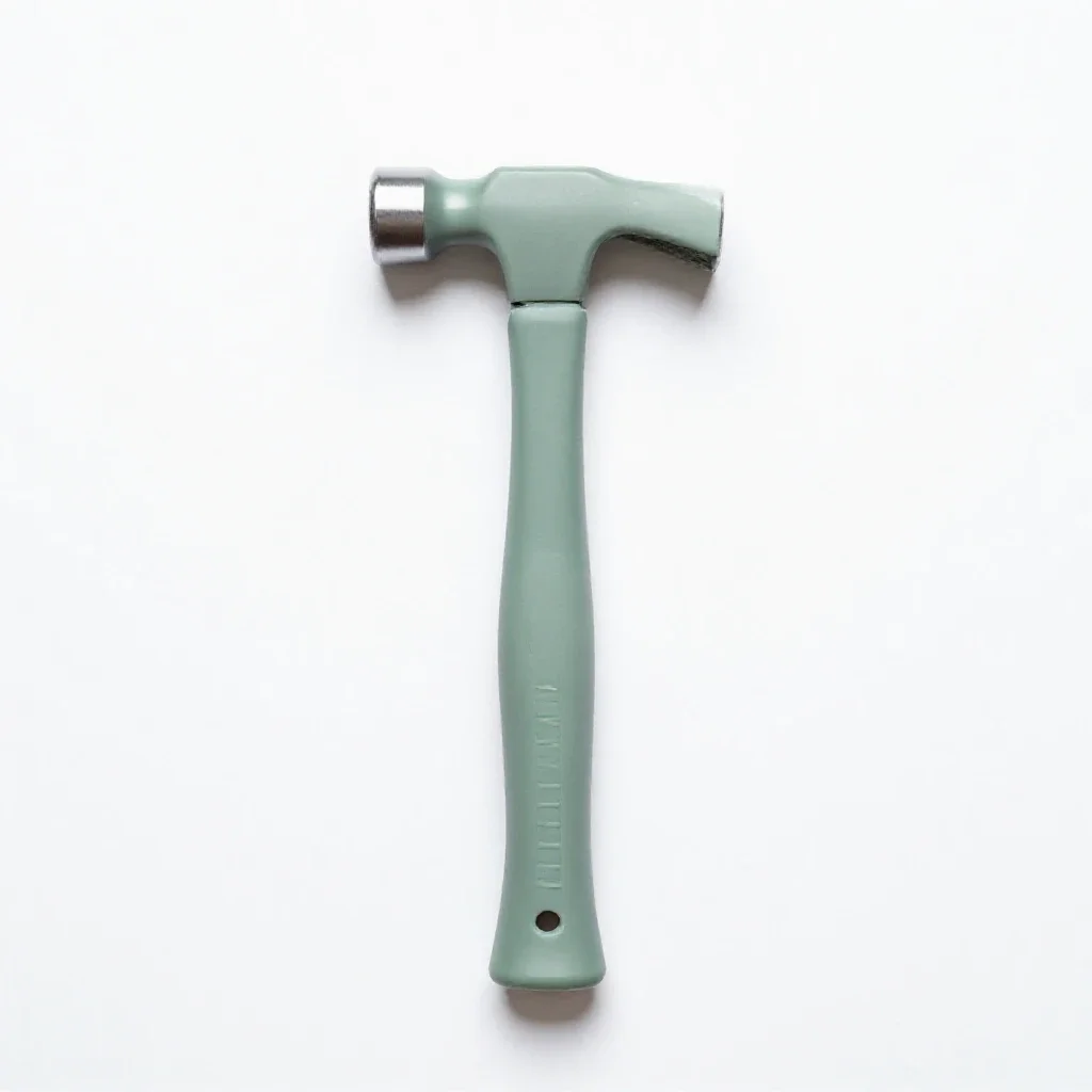 Tack hammer isolated on a white background