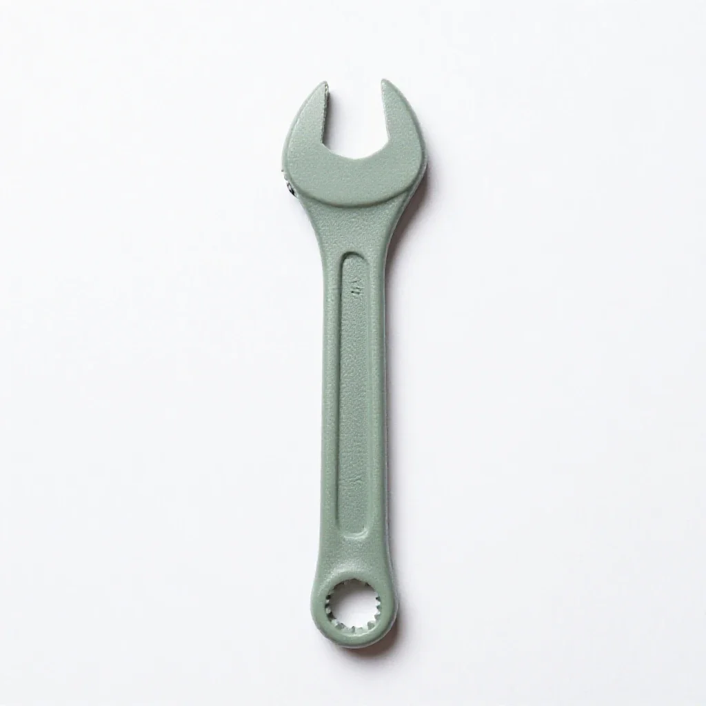 Tap wrench isolated on a white background
